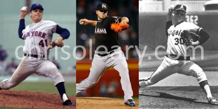 Comparison of Tom Seaver, Jose Fernandez, and Nolan Ryan